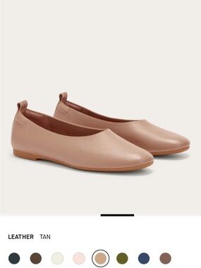 Everlane Day Glove Shoes in Tan size 6.5